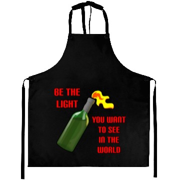 Discover Be The Light Molotov Cocktail Aprons