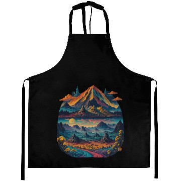 Discover Psychedelic dream illustration Aprons
