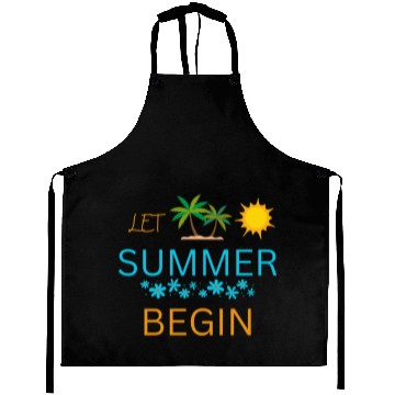 Discover Let Summer Begin Aprons