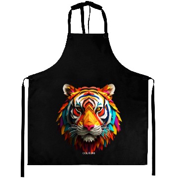 Discover origami tiger Aprons