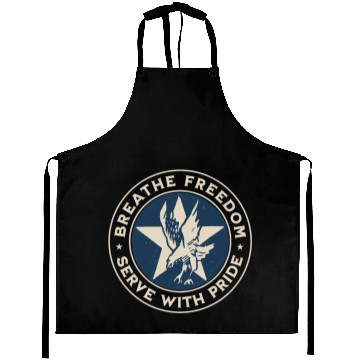 Discover Air Force - Breathe freedom, serve with pride Aprons