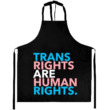 Discover Trans Rights are Human Rights 2.1 Aprons