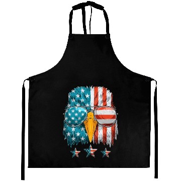 Discover Patriots America Ealge Stars and Stripes US Pride Aprons