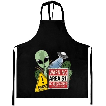Discover Warning Area 51 No Trespassing Beyond This Point Aprons