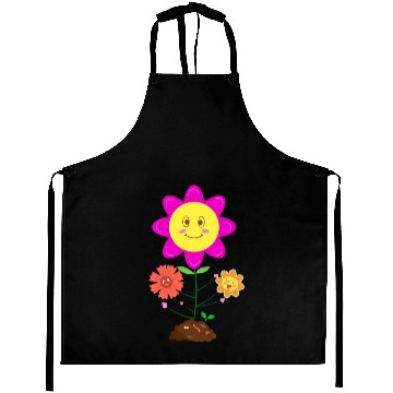 Discover Nature Flowers And Plants Aprons