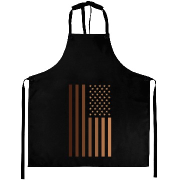 Discover Melanin Usa Flag Aprons