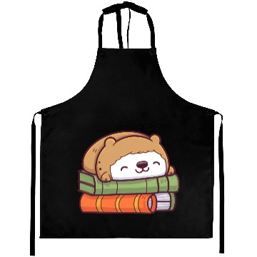 Discover Sloth Sleeping On Books Aprons