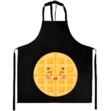Discover Cute Waffle Doodle Aprons