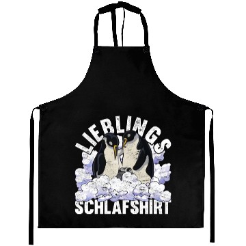 Discover Night owl penguin gift favorite sleep Aprons