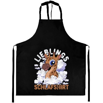 Discover Night owl giraffe gift favorite sleep Aprons