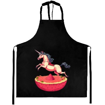 Discover Unicorn with Watermelon and Dragonfruit - Tropical Aprons