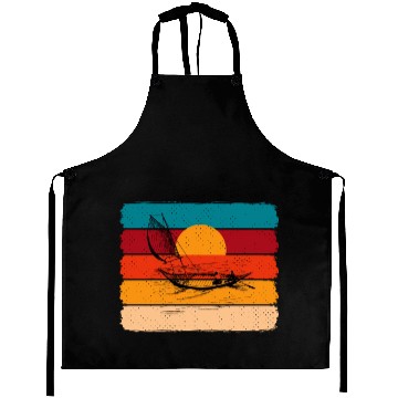 Discover sunset with boat Aprons