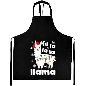 Discover Fa La La Llama Falala Kawaii Snow Lamb Aprons