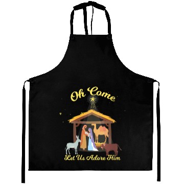 Discover Let Us Adore Him - Advent Nativity Scene North Aprons