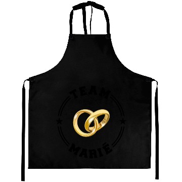 Discover TEAM MARIE College Round Aprons