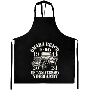 Discover Omaha Beach 1944 D Day 2024 80th Anniversary Aprons