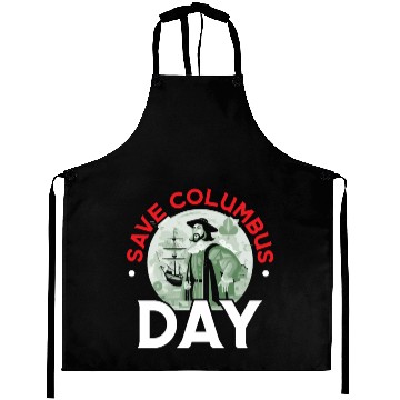 Discover Christopher Columbus Italian American Columbus Day Aprons
