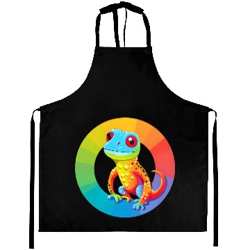 Discover Gay Pride Gecko Aprons