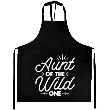 Discover Family Auntie Aunt green Aprons