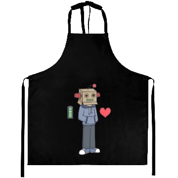 Discover Robot Kid Aprons