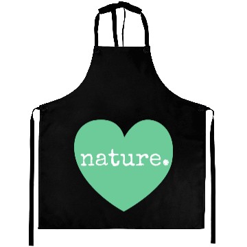 Discover love nature heart Aprons