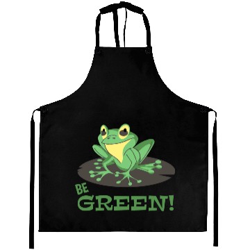 Discover Be Green green Aprons