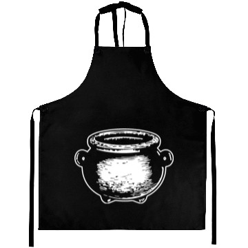 Discover Cauldron Witch Halloween Magic Potion Aprons