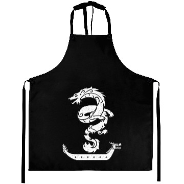 Discover Dragon Boat Racing Vintage Look Aprons