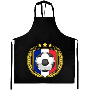 Discover France Flag Soccer Aprons