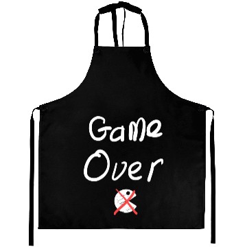 Discover Game Over Sarcasm 80s 70s Aprons