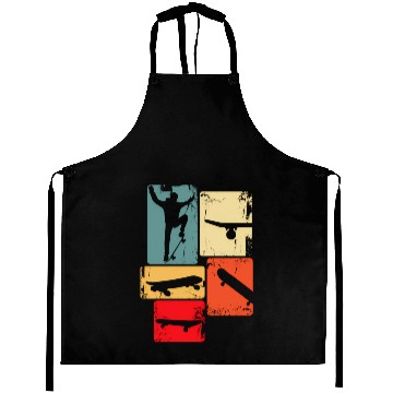 Discover Skater Skateboarder Skateboard For Youth Aprons