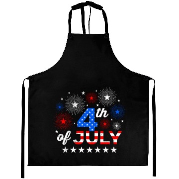 Discover 4th July Independence Day Independent America Aprons