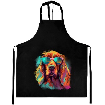 Discover Irish Red Setter Dog Dog Breed for a Irish Red Aprons