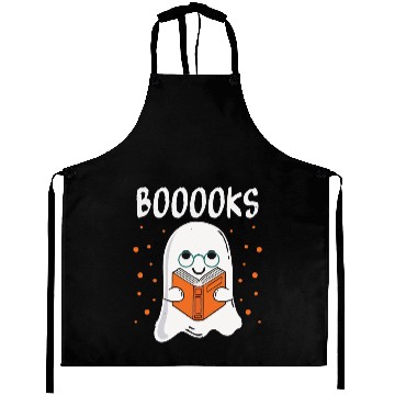 Discover Booooks Ghost Funny Aprons