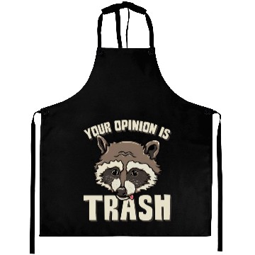 Discover Raccoon Trash Panda Meme Garbage Humor Aprons