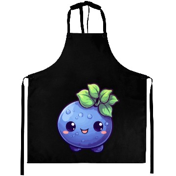 Discover Blueberry kawaii Aprons