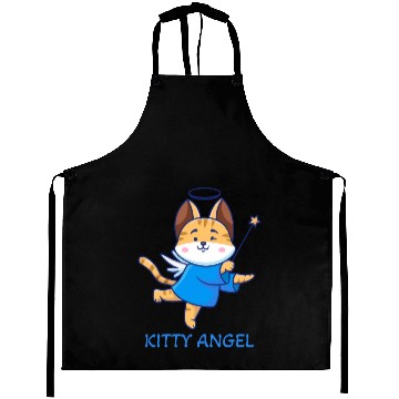 Discover Kitty Angel Aprons