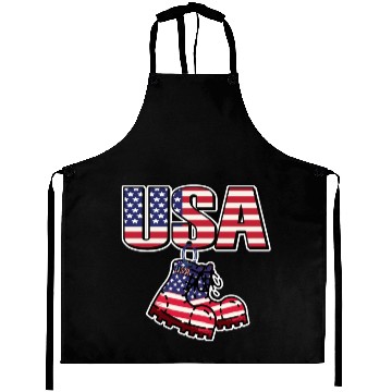 Discover God bless America the land of the free Aprons