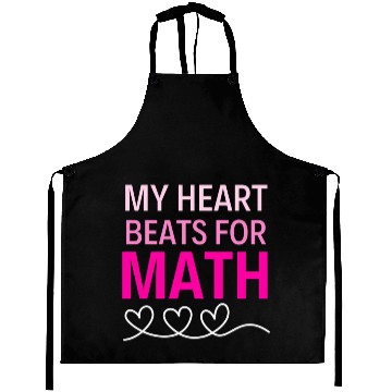 Discover My Heart Beats For Math Valentine'S Day For Math T Aprons