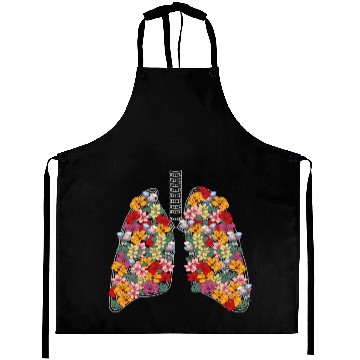 Discover Anatomical Lungs Flowers Medical Science Anatomy T Aprons