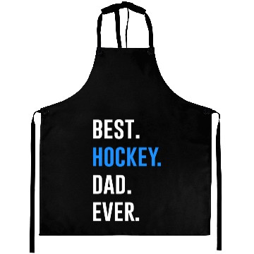 Discover Best Hockey Dad Ever nature Aprons