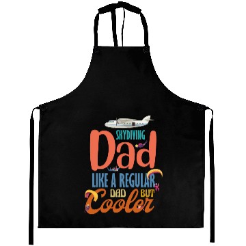 Discover Skydiving Dad nostalgia Aprons