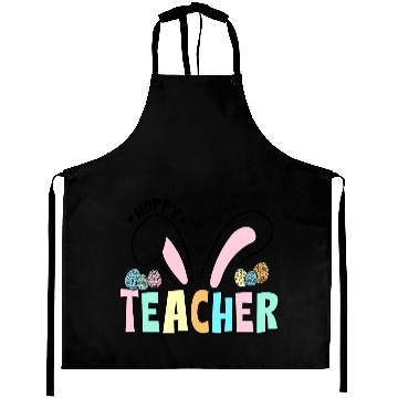 Discover Cute Easter Hoppy Teacher Bunny Ears Aprons