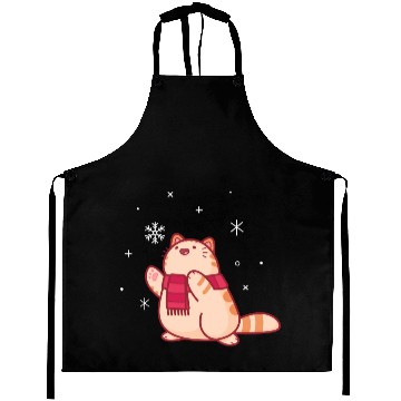 Discover Snowflake Cat Aprons