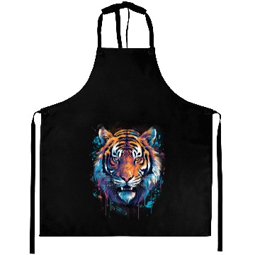 Discover Tiger Design for a Tiger lovers Aprons