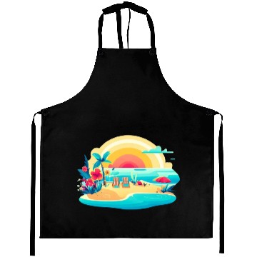 Discover Poolside paradise Aprons
