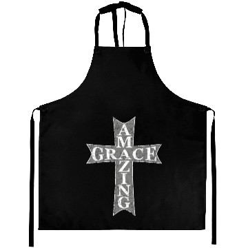 Discover Amazing Grace Cross Aprons