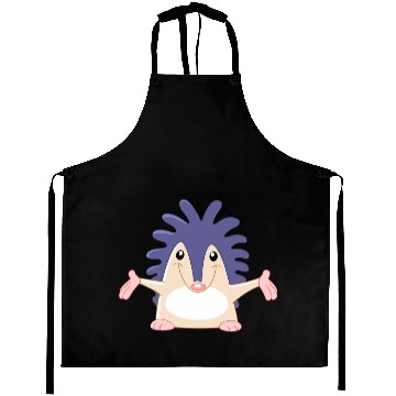 Discover Cheerful Hedgehog Aprons