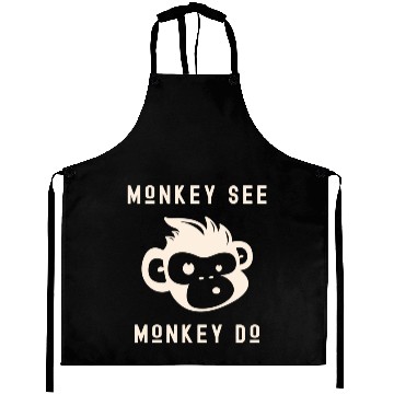 Discover Monkey See Monkey Do Adorable Primate Chimp Aprons
