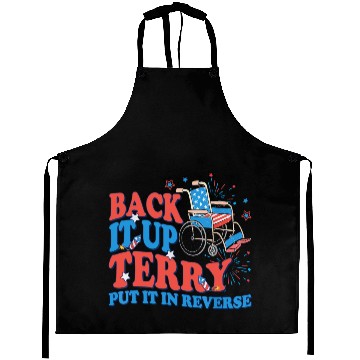 Discover Back It Up Terry Put It In Reverse 4th Of July Aprons